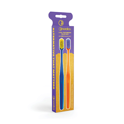 

NORDICS Набор зубных щеток Toothbrush Value, Набор зубных щеток Toothbrush Value