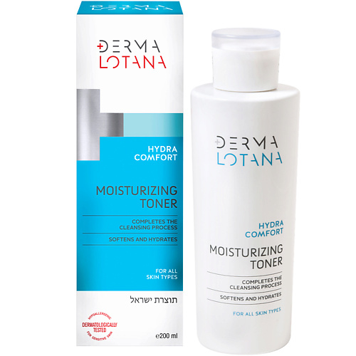 

DERMA LOTANA Увлажняющий тоник для всех типов кожи, Увлажняющий тоник для всех типов кожи
