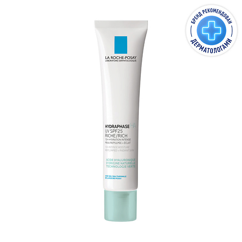 

LA ROCHE-POSAY Интенсивный увлажняющий крем для лица продолжительного действия для обезвоженной кожи нормального и сухого типа SPF 25/PPD 11 Hydraphase, Интенсивный увлажняющий крем для лица продолжительного действия для обезвоженной кожи нормального и су