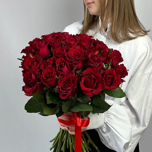 

VLSHBN FLOWERS STATE Монобукет из 31 красной розы, Монобукет из 31 красной розы