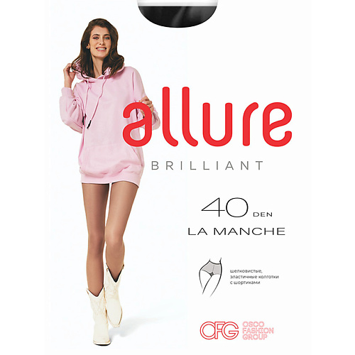 

ALLURE Колготки La Manche 40 ден Nero, Колготки La Manche 40 ден Nero