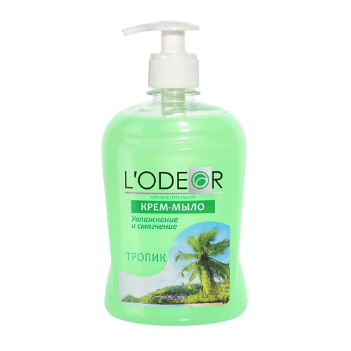 Мыло жидкое LODEOR Крем-мыло ТРОПИК антибактериальное Lodeor