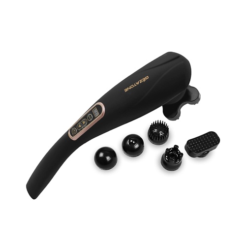 

GEZATONE Вибромассажер для тела с 6-ю насадками беспроводной AMG127 NEO, Вибромассажер для тела с 6-ю насадками беспроводной AMG127 NEO