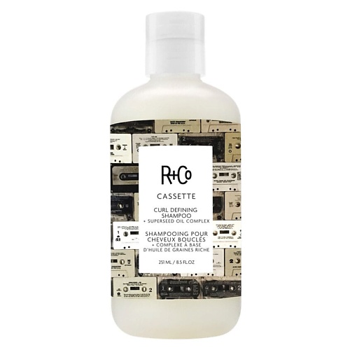 

R+CO Шампунь для вьющихся волос Cassette Curl Shampoo + Superseed Oil Complex, Шампунь для вьющихся волос Cassette Curl Shampoo + Superseed Oil Complex