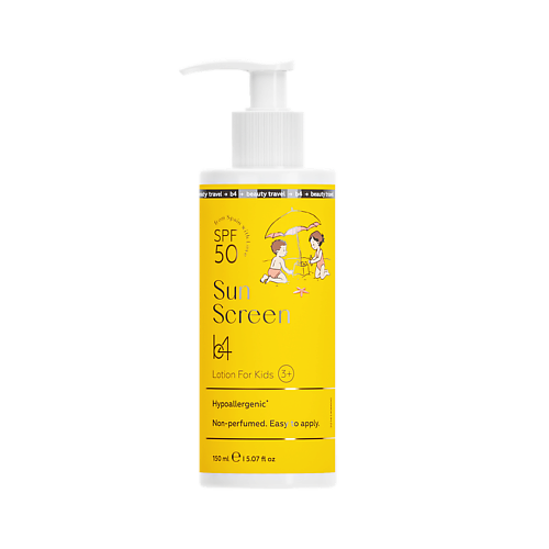 

B4 Солнцезащитное молочко для детей 3+ с SPF50, Солнцезащитное молочко для детей 3+ с SPF50