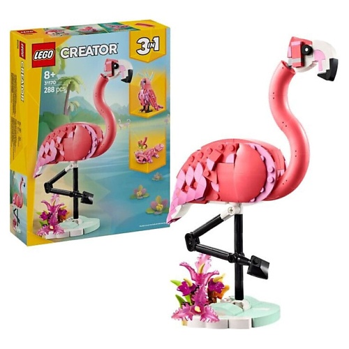 

LEGO Конструктор Creator Rosa Flamingo, Конструктор Creator Rosa Flamingo