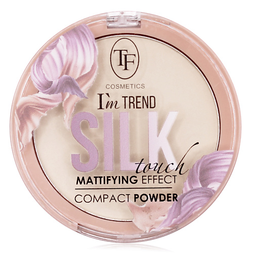 TF Пудра для лица матирующая компактная бархатная  SILK TOUCH I'm TREND CTP27 01