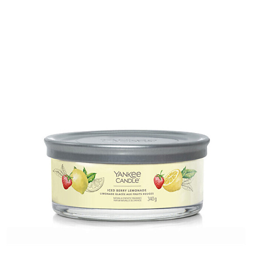 Свеча ароматическая YANKEE CANDLE Ароматическая свеча Iced Berry Lemonade