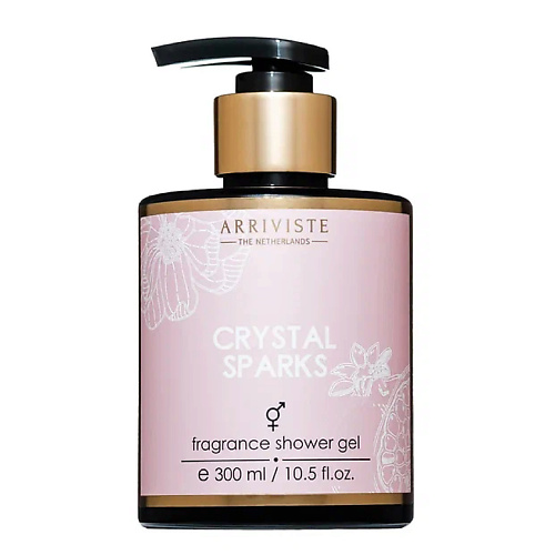 

ARRIVISTE Парфюмированный гель для душа Crystal Sparks, Парфюмированный гель для душа Crystal Sparks