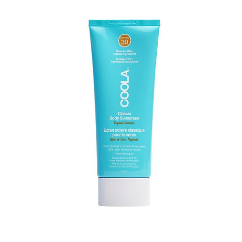 Солнцезащитные кремы  Лэтуаль COOLA Солнцезащитный крем для тела Classic Body Lotion Tropical Coconut SPF 30 148
