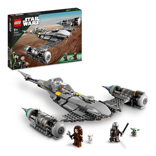 

LEGO Конструктор Star Wars: Истребитель N-1 Мандалорец 75325 для детей 9+, Конструктор Star Wars: Истребитель N-1 Мандалорец 75325 для детей 9+