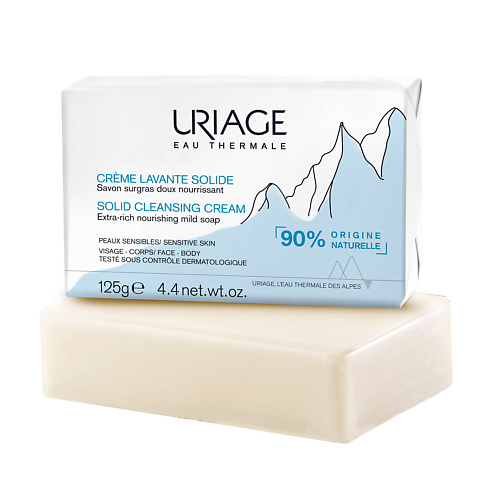 

URIAGE Uriage Очищающее крем-мыло 125.0, Uriage Очищающее крем-мыло