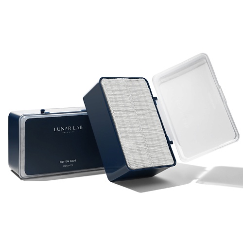 

LUNAR LABORATORY Набор хлопковые пэды для лица 100 шт, Набор хлопковые пэды для лица 100 шт
