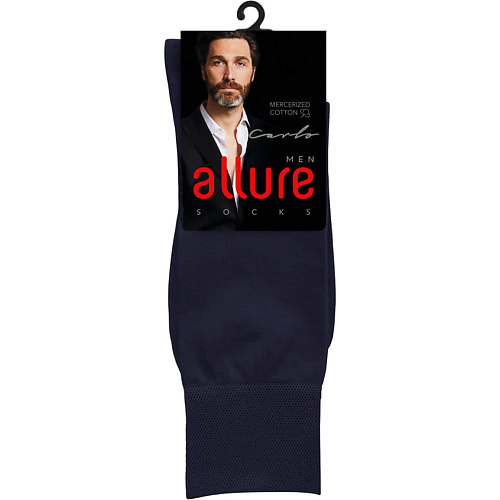 ALLURE Носки мужские CAYEN ТЁМНО-СИНИЙ 284₽