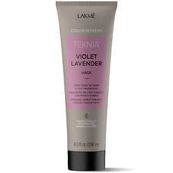 Маска для обновления цвета фиолетовых оттенков волос Teknia Color Refresh Violet Lavender Mask