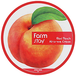 Крем для лица и тела с экстрактом персика многофункциональный Real Peach All-In-One Cream