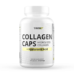 Коллаген с гиалуроновой кислотой в капсулах Collagen Caps Dietary Supplement