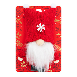 Декоративная ёлочная игрушка GNOME RED