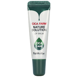 Бальзам для губ с центеллой азиатской Cica Farm Nature Solution Lip Balm
