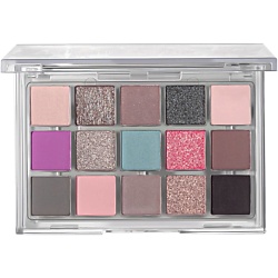 Палетка теней CYBER из 15 оттенков