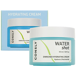Крем для лица Увлажняющий с гиалуроновой кислотой и ниацинамидом Water Shot Enriched Hydrating Cream