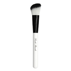Кисть скошенная  малая для румян и хайлайтера BLUSH BRUSH