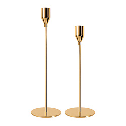 Подсвечники золотые