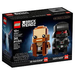 Конструктор BrickHeadz Obi-Wan Kenobi i Darth Vader