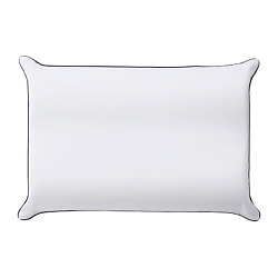 Антибактериальная наволочка для анатомической подушки Antibacterial Beauty Pillowcase 48х68 см. Цвет: «Альпийский снег» (белый)