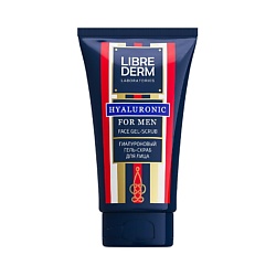 Гиалуроновый гель - скраб для лица Hyaluronic Facial Gel - Scrub for Men