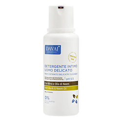 Средство для интимной гигиены с маслом мирры и нима Men's Intimate Delicate Cleanser