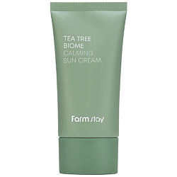 Крем для лица солнцезащитный с экстрактом чайного дерева Tea Tree Biome Calming Sun Cream SPF50+/PA++++