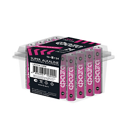 Батарейки Щелочные Super Alkaline LR03 ,PB-24, шб 24 шт.