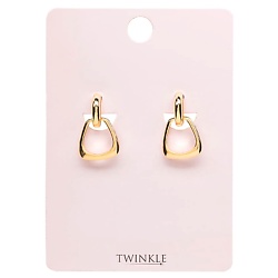 Серьги-клипсы CLASSIC GOLD