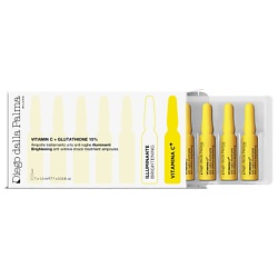 Ампулы для лица против морщин с витамином С и глутатионом 15% Vitamin C + Glutathione 15% Brightening Ampoules