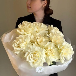 Моно букет из роз 11 шт.