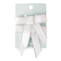 Заколки для волос TWINKLE BACK TO SCHOOL, cream bow