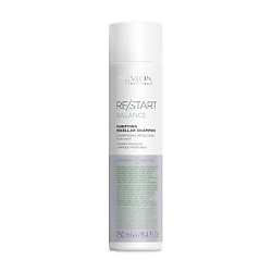 Мицеллярный шампунь для жирной кожи Restart Balance Purifying Micellar Shampoo
