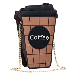 Маленькая сумка на плечо "Стакан кофе" COFFEE POINT