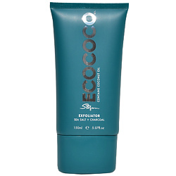 Скраб для лица отшелушивающий с морской солью и углем Exfoliator Sea Salt + Charcoal