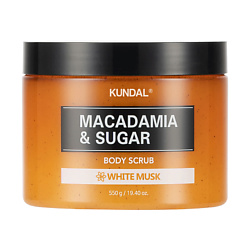 Скраб для тела Белый мускус Macadamia & Sugar Body Scrub