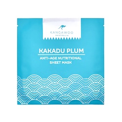 Тканевая антивозрастная питательная маска для лица "KAKADU PLUM"