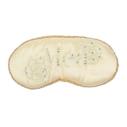 Маска для сна желтая