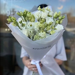 Букет цветов живые эустома