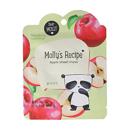 DEAR MOLLY Тканевая маска "Рецепты Молли. Яблоко" Molly`s Recipe