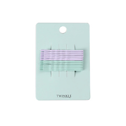 Заколки для волос 12 шт. Purple + Mint