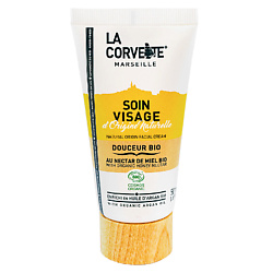 Крем для лица органический с маслом арганы и экстрактом меда Marseille Douceur Bio Facial Cream