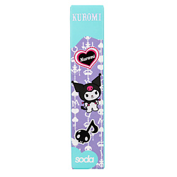 Жидкий глиттер гель для лица HERE'S KUROMI #cuteadventure 001 «BAKU»