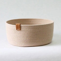 Круглая открытая корзина