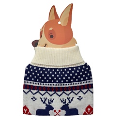 Кофта для собак BLUE SWEATER #FOM_holidaychiller